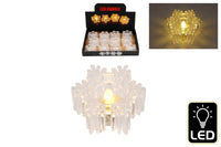 LED Light Snowflake 7cm