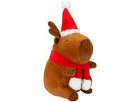 Christmas Capybara Soft Toy 20cm