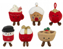 Christmas Beanie Pals 10cm 12pk