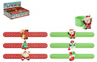 Christmas Slap Bands 24pk