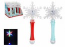 Snowflake LED Wand 12pk