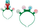 Light Up Glitter Ball Headband