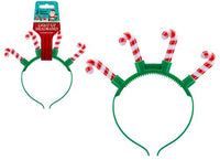 Light Up Candy Cane Headband