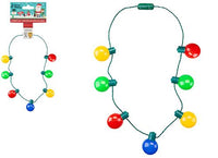 Light Up LED Bulb Necklace