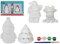 Paint Your Own Christmas Figure 12x2pk