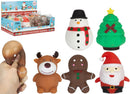 Christmas Squishy 9cm 12pk