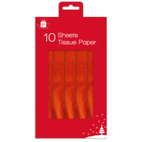 Tissue Paper Red 10 Sheet