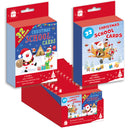 Christmas School Cards Santa/Gingerbread 32pk