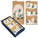 Tom Smith Luxury Slim Cards Nordic Snowglobe 15pk