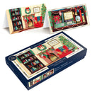 Tom Smith Luxury Slim Cards Cosy Fireplace 15pk