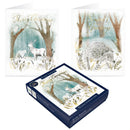 Tom Smith Luxury Boxed Cards Woodland Scene 15pk