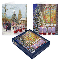 Tom Smith Luxury Boxed Cards Church Choir 15pk