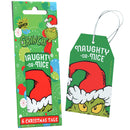 Gift Tag Grinch 6pk