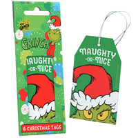 Gift Tag Grinch 6pk