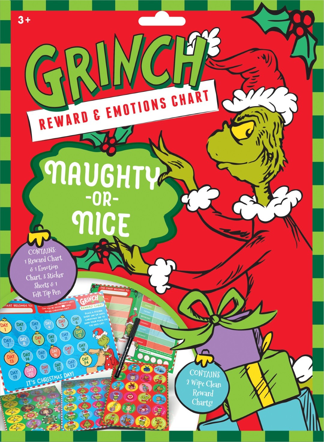 Reward & Emotion Charts Grinch