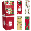 Christmas Rollwrap Traditional 4M 50pk