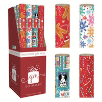 Christmas Rollwrap Novelty Cute 4M 50pk