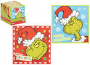Grinch Napkins 33x33cm 18x12pk