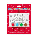 Paint Your Own Christmas Canvas 12pk