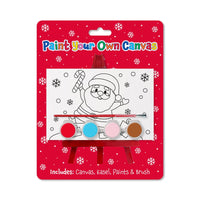 Paint Your Own Christmas Canvas 12pk