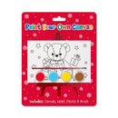 Paint Your Own Christmas Canvas 12pk