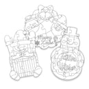 Colour Your Own Christmas Jigsaw