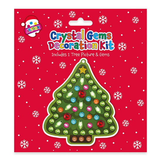 Christmas Gem Art Kit 12pk