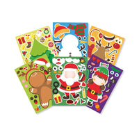 Christmas Wacky Character Stickers