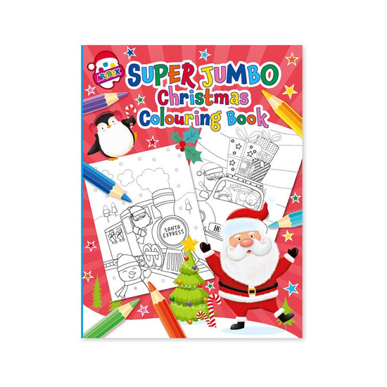 Super Jumbo Christmas Colouring Book