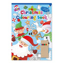 Christmas Colouring Book W/Pencils