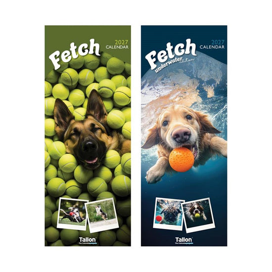 Calendar Super Slim Fetch 2027 24pk