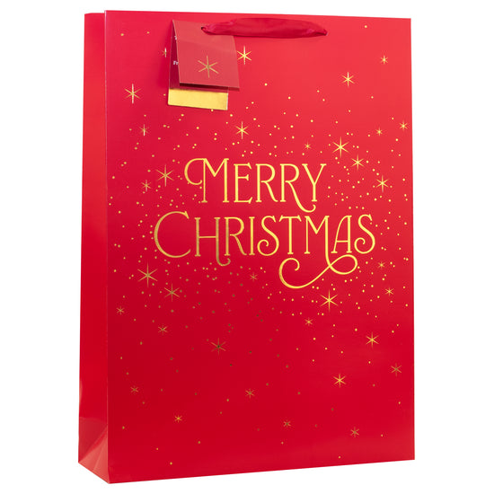 Merry Christmas Gift Bag Extra Large 6pk
