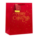 Merry Christmas Gift Bag Large 6pk
