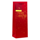 Merry Christmas Gift Bag Bottle 6pk