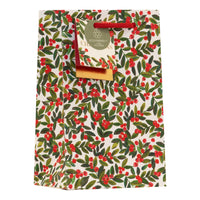 Holly Gift Bag Small 6pk