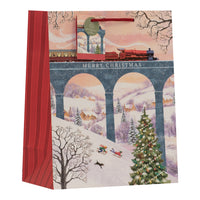 Santa Express Gift Bag Large 6pk