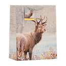 Winter Stag Gift Bag Medium 6pk