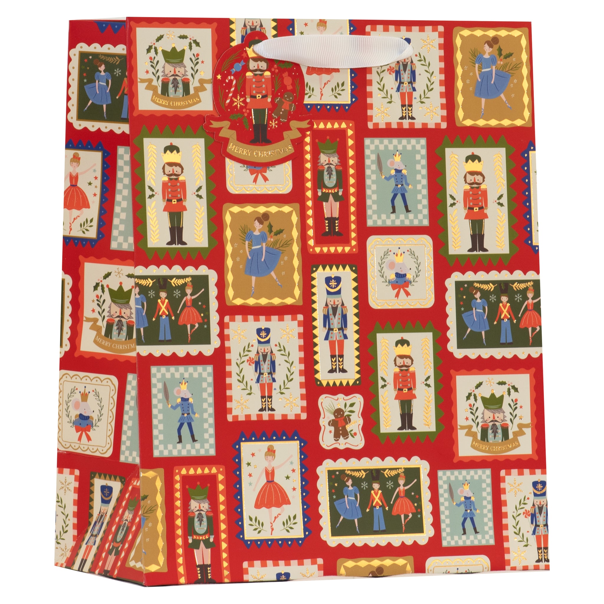Nutcracker Gift Bag Large 6pk