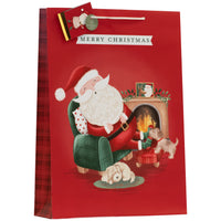 Sleepy Santa Gift Bag Extra Large 6pk
