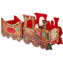 Gingerbread Train Gift Box With Stickers Large