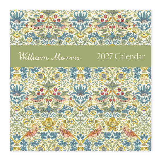 Calendar Square William Morris Large 2027