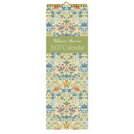Calendar Slim William Morris 2027