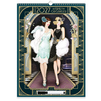 Calendar Organiser Claire Coxon Art Deco 2027
