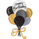 Grabo Satin Birthday Balloons 38" Foil Balloon