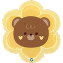 Grabo Blossom Bear 20" Foil Balloon