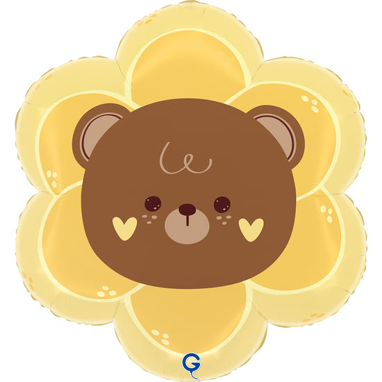 Grabo Blossom Bear 20" Foil Balloon