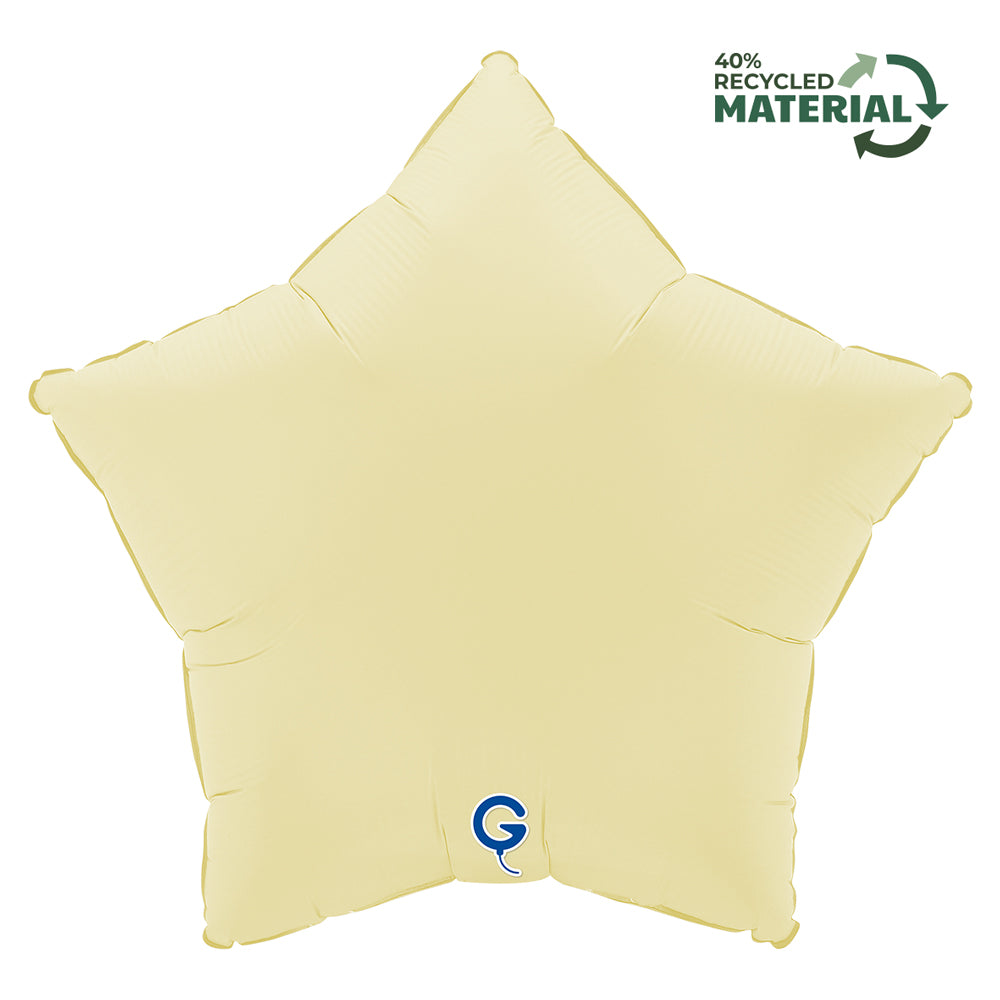 Grabo Soft Matte French Butter 18" Star Foil