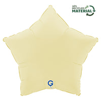 Grabo Soft Matte French Butter 18" Star Foil