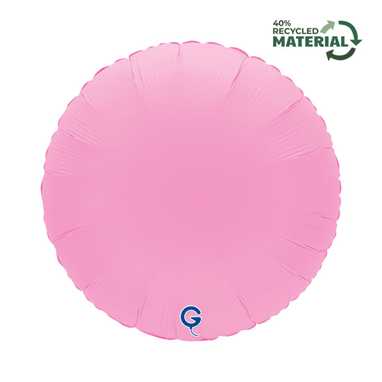 Grabo Soft Matte Sakura Pink 18" Round Foil