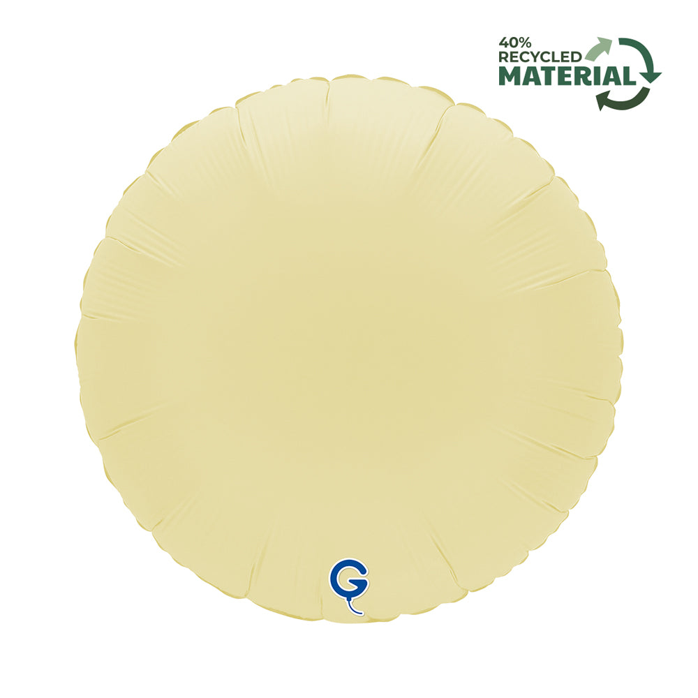 Grabo Soft Matte French Butter 18" Round Foil